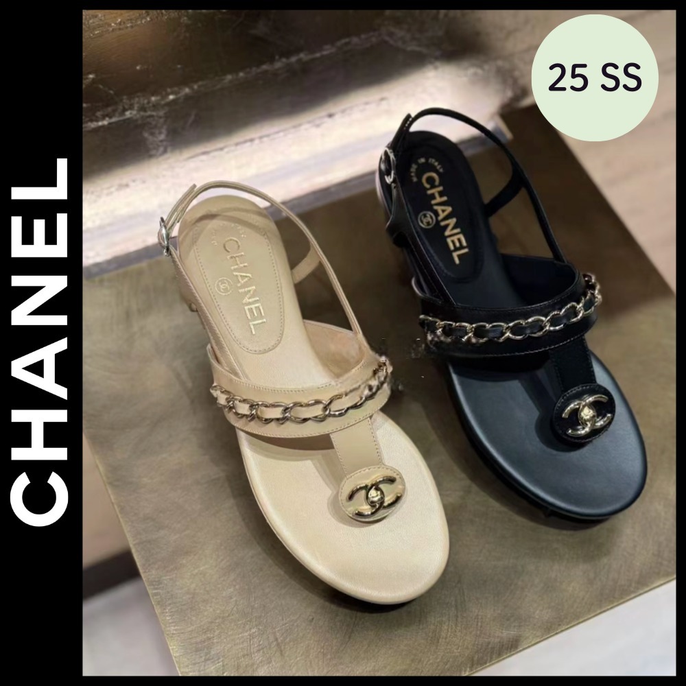 `履き心地抜群♪`【CHANEL】サンダル