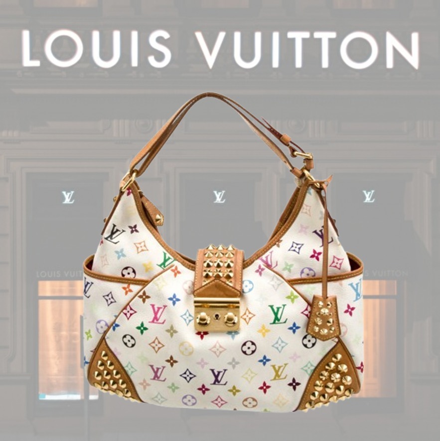 【希少】LOUIS VUITTON Multicolore Monogram Christie MMバッグ