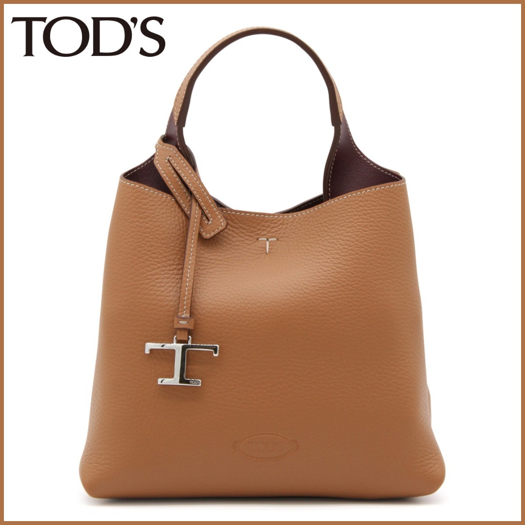 TOD'S トッズ レザー バッグ ミニ ブラウン 関税込