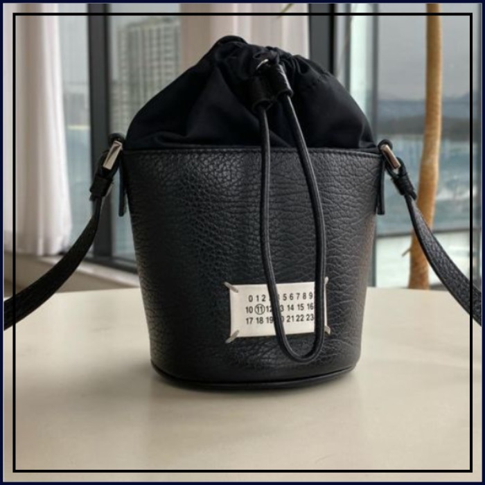 【Bランク美品】Maison Margiel /ミニ バケット クロスバッグ