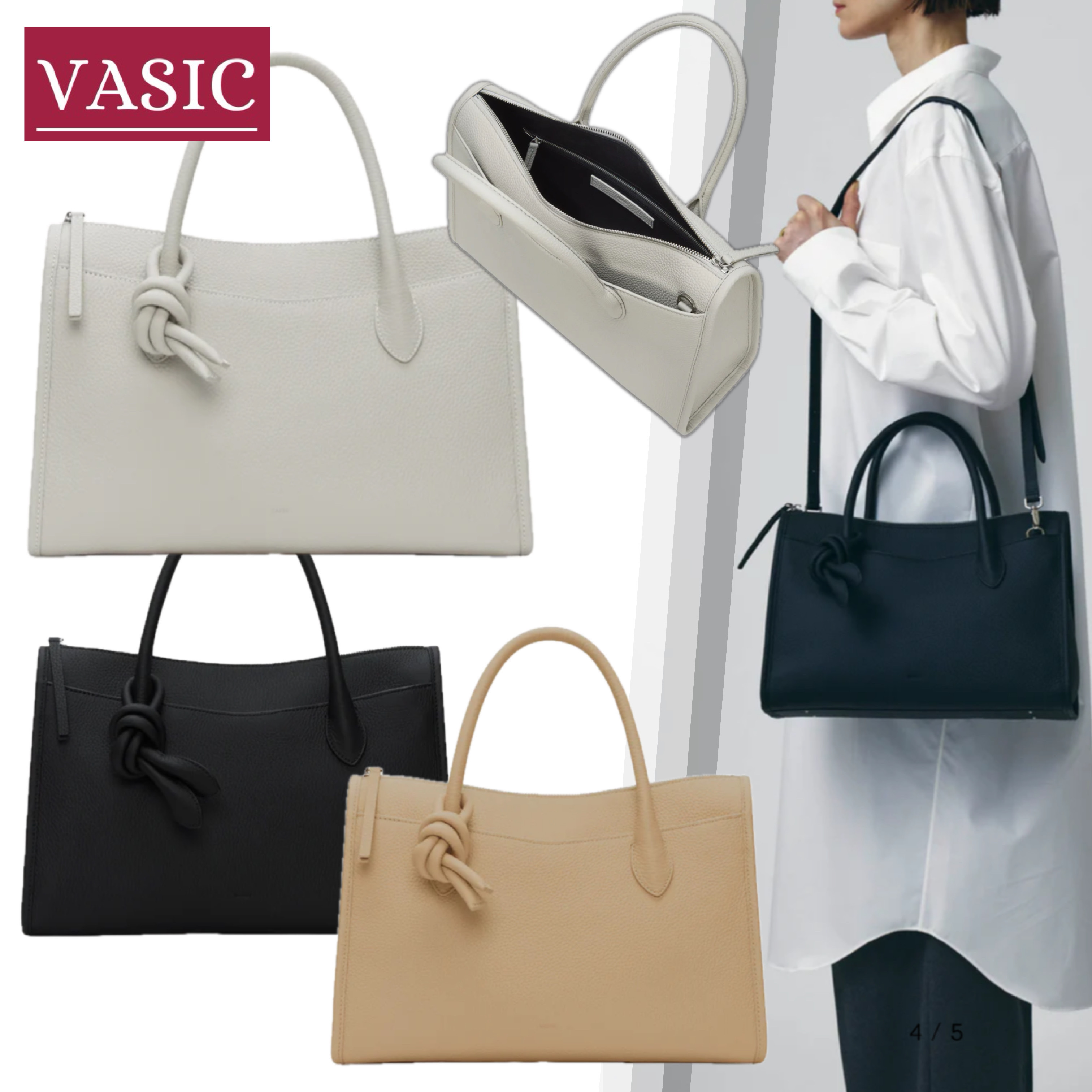国内直営【VASIC】QUILL MINI ハンドバッグ 送料込