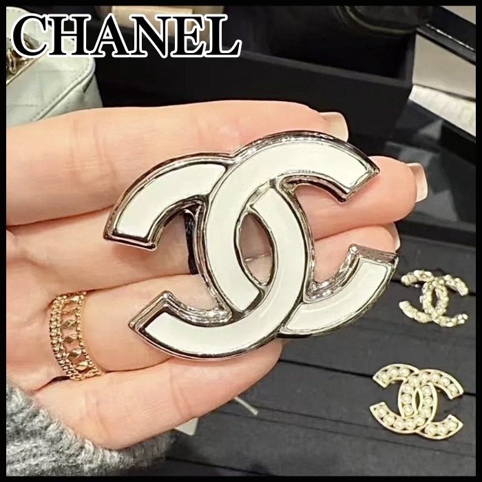25S◆シンプルで存在感抜群♪◆CHANEL ブローチ ココマーク