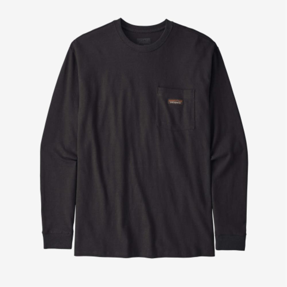 ◆Patagonia◆ Men's Long Sleeve Work Pocket T-Shirt 53385Q5