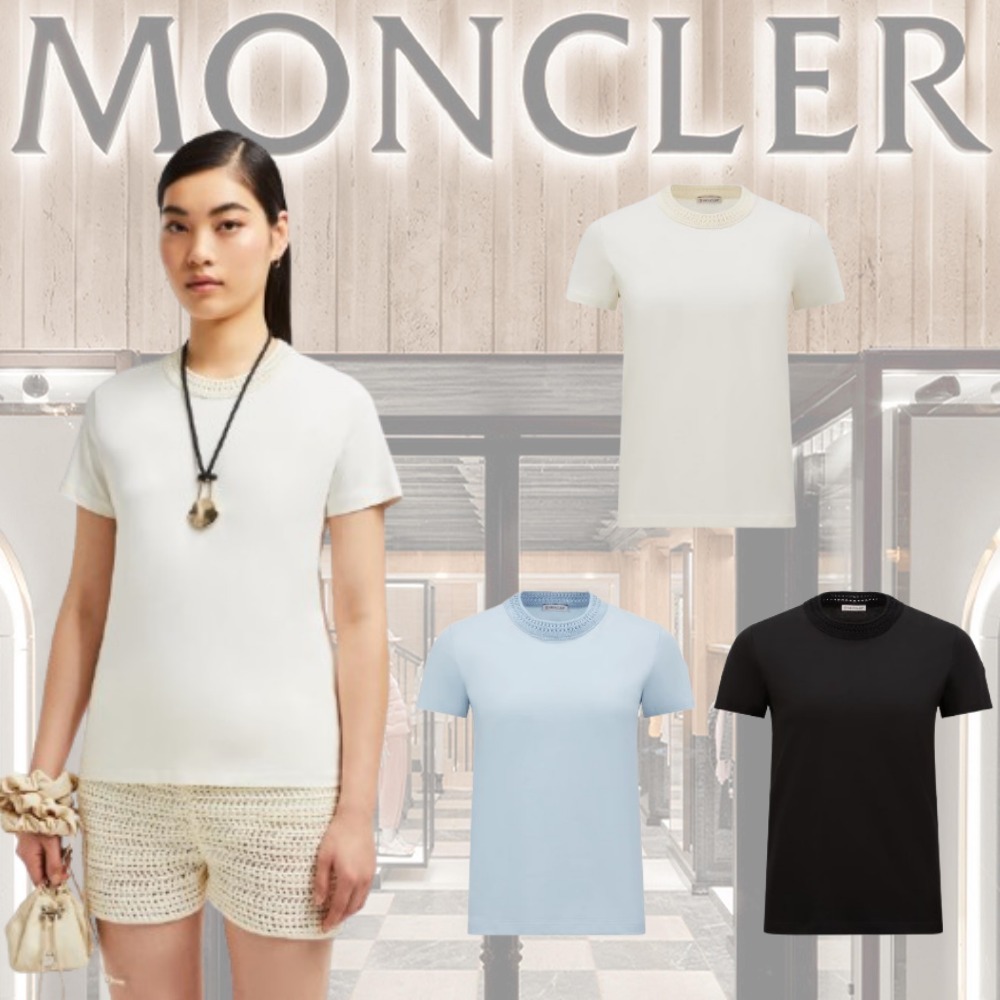 ★【MONCLER(モンクレール)】T-shirt in cotone★ロゴTシャツ