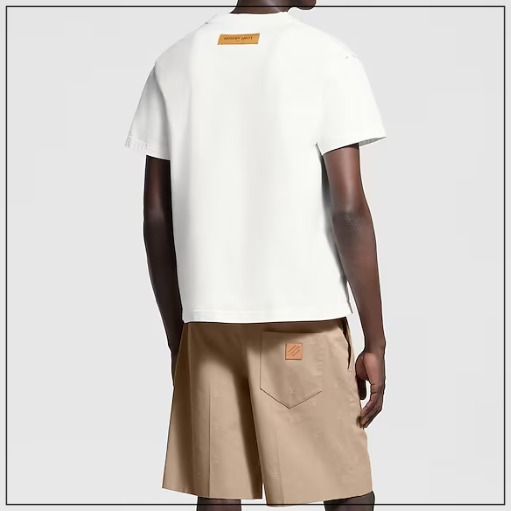 《シンプルでおしゃれ！》Louis Vuitton コットンTシャツ
