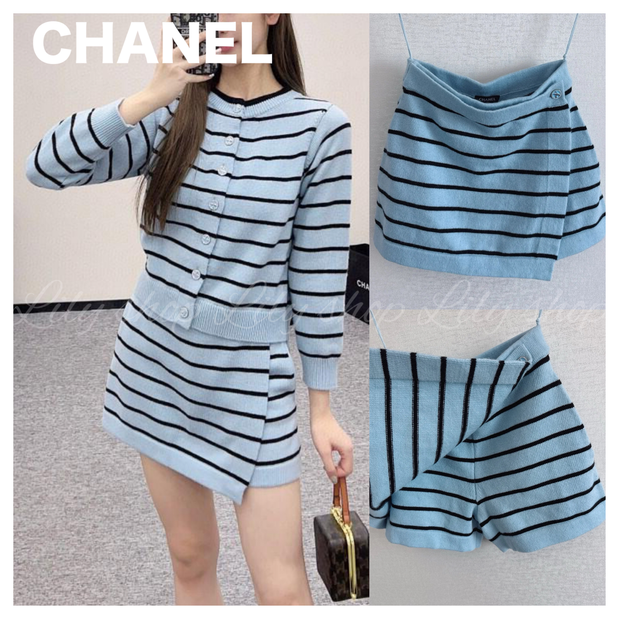 【ジェニーちゃん着用♡】CHANEL キュロットスカート