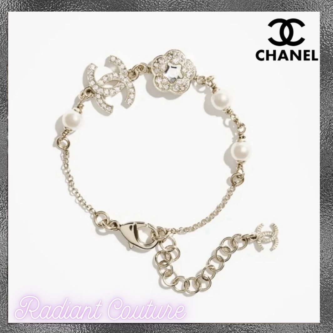 【CHANEL】パールCCマーク ブレスレット