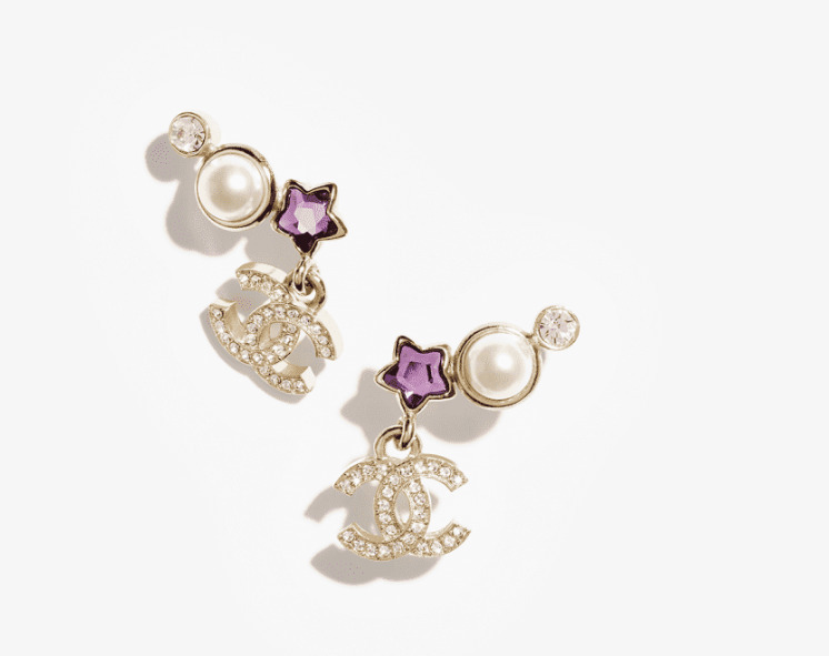 《CCロゴ新作ピアス☆》CHANEL 星 パール ピアス