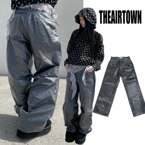 【THEAIRTOWN】molton coating denim ★S/M
