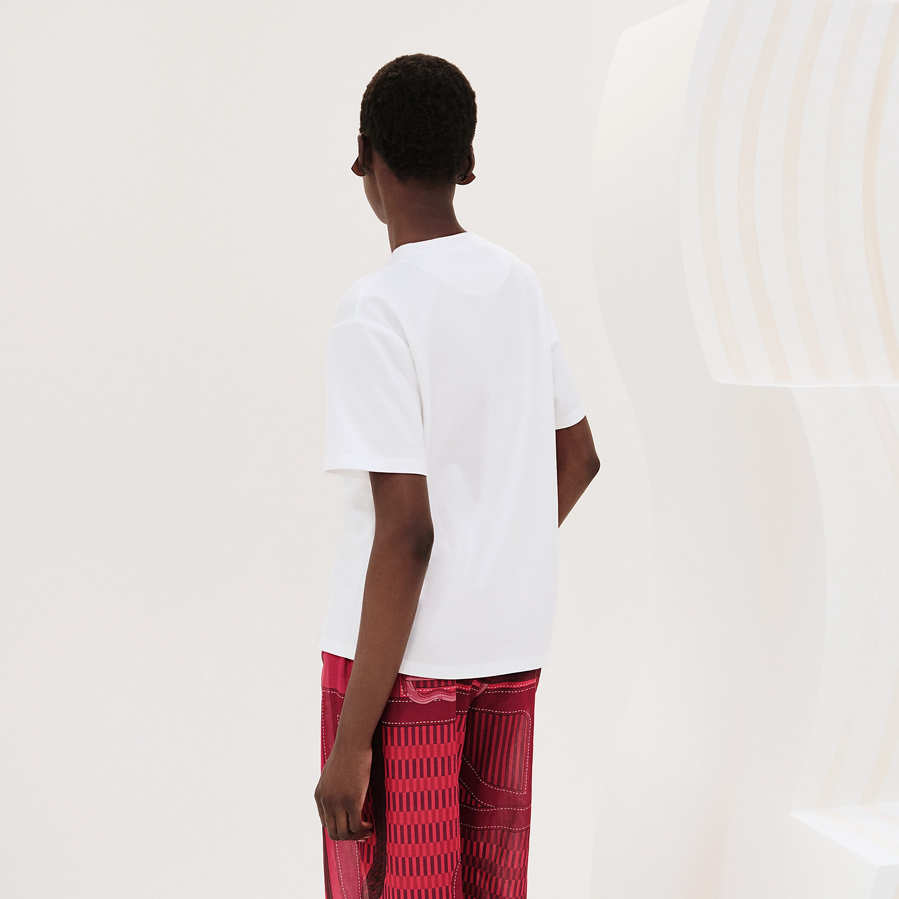 【上質な大人の一枚】HERMES Tシャツ《マイクロ カルティリオ》