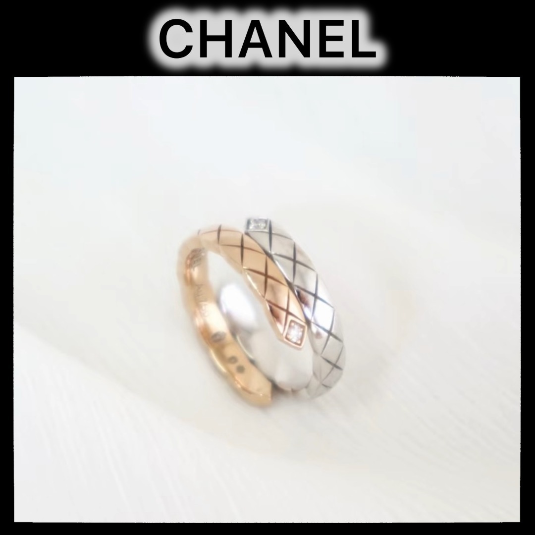 ★ラグジュアリー★CHANEL ココ クラッシュ リング 18K
