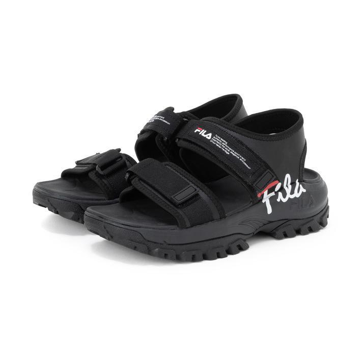 【FILA】 フィラ FILA TRACER SD SCRIPT BLACK/FILARED 国内発送