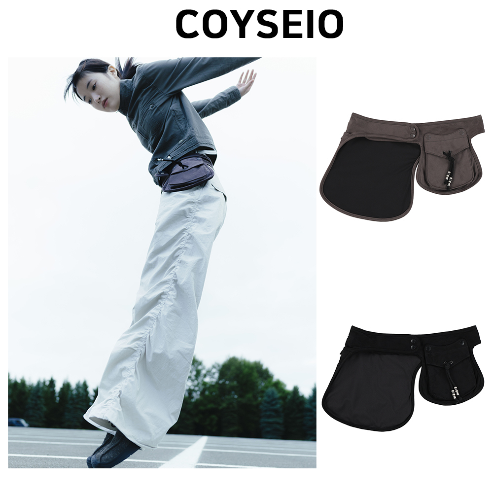 大人気 【COYSEIO】 SUEDE BELT BAG ●送料・関税込●