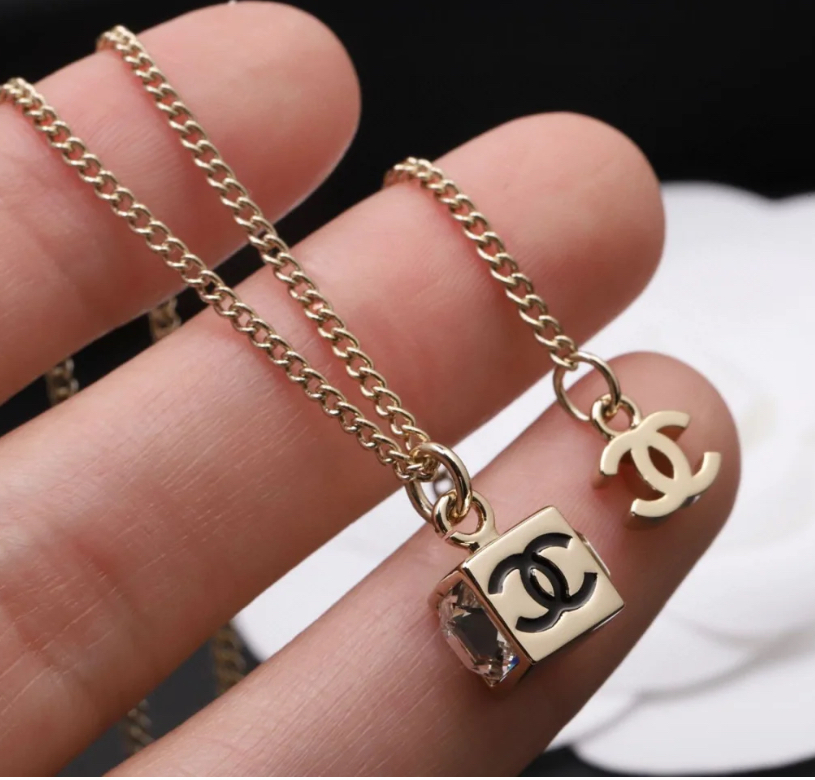CHANEL《スクエア♡オシャレ》ネックレス
