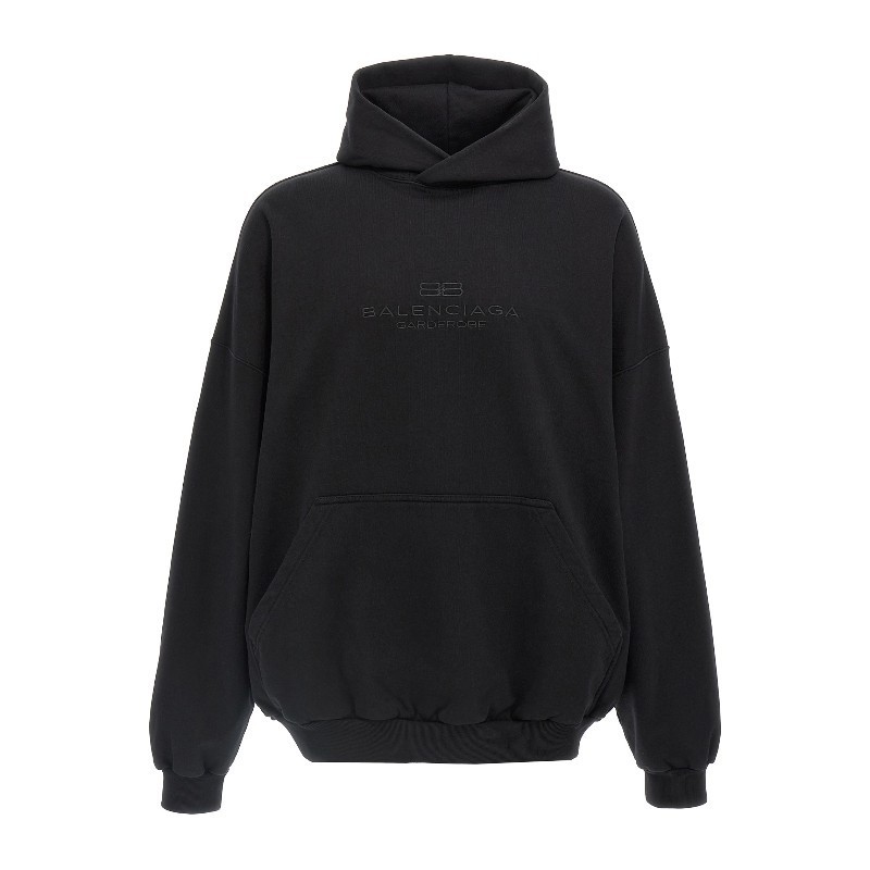 パーカー・フーディ BALENCIAGA SS25 'BB Garderobe' hoodie (813406TRVW1 1000)