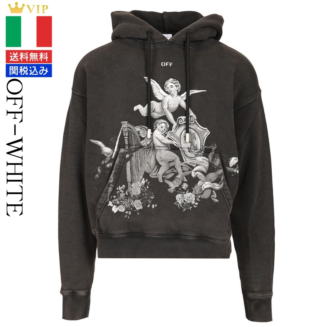 VIP【関税送料無料】希少 Off-white Putti hoodie