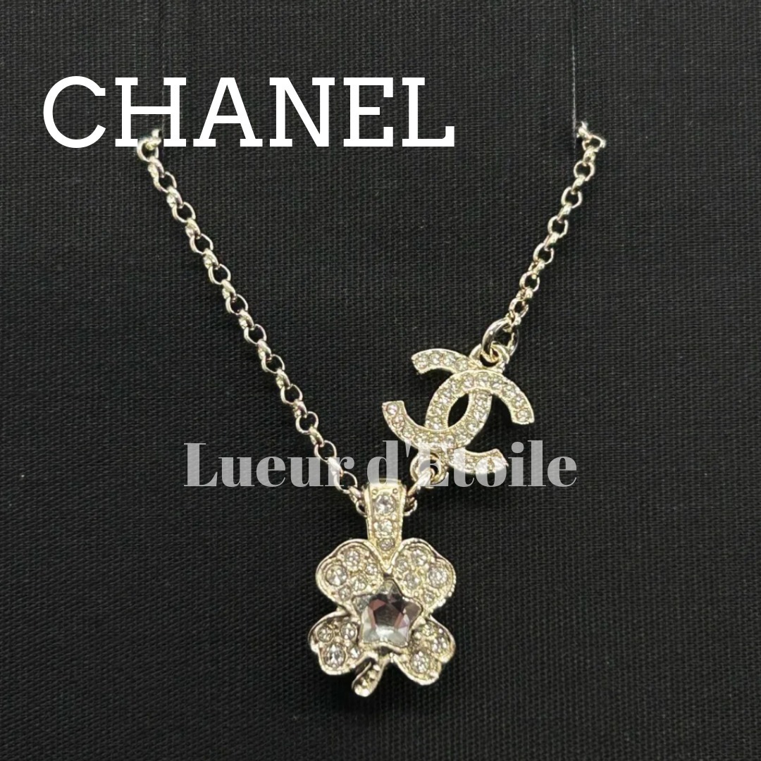 【人気デザイン★】CHANEL クローバー ネックレス 25S