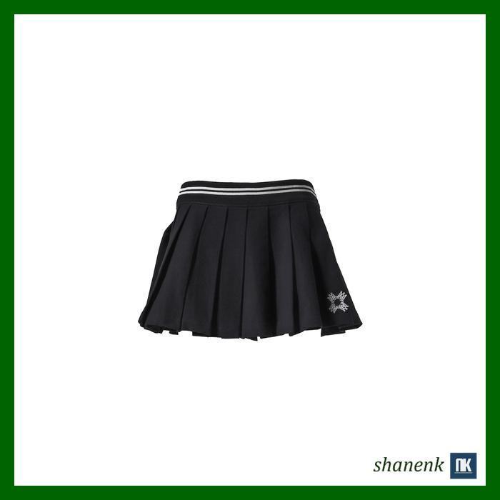 【AMIRI】 MA QUAD PLEATED MINI SKIRT