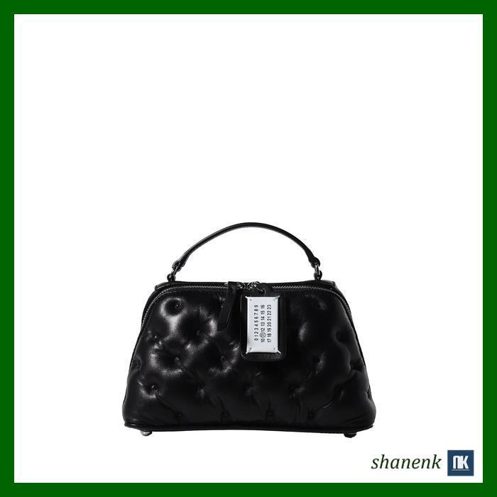 【Maison Margiela】 GLAM SLAM EMBROIDERY TRAPEZOID BAG