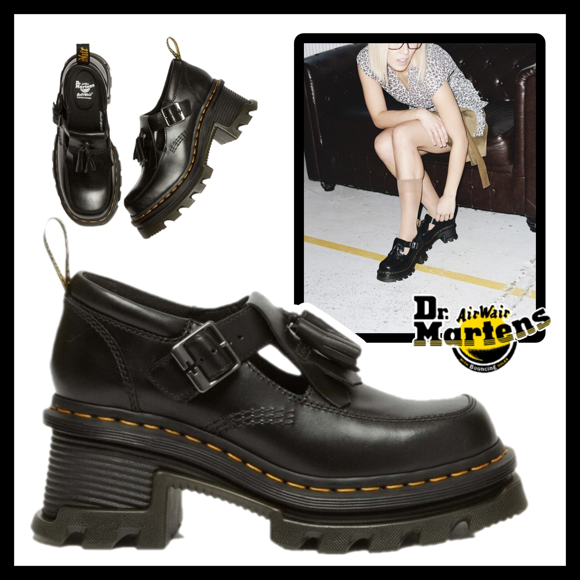【Dr. Martens】CORRAN メリージェーン シューズ ブラック