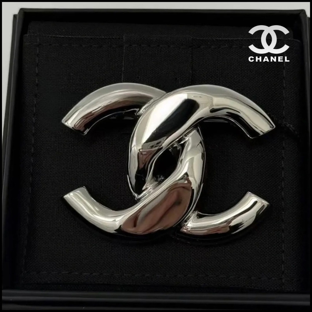 【上品】◆CHANEL◆シルバーブローチ