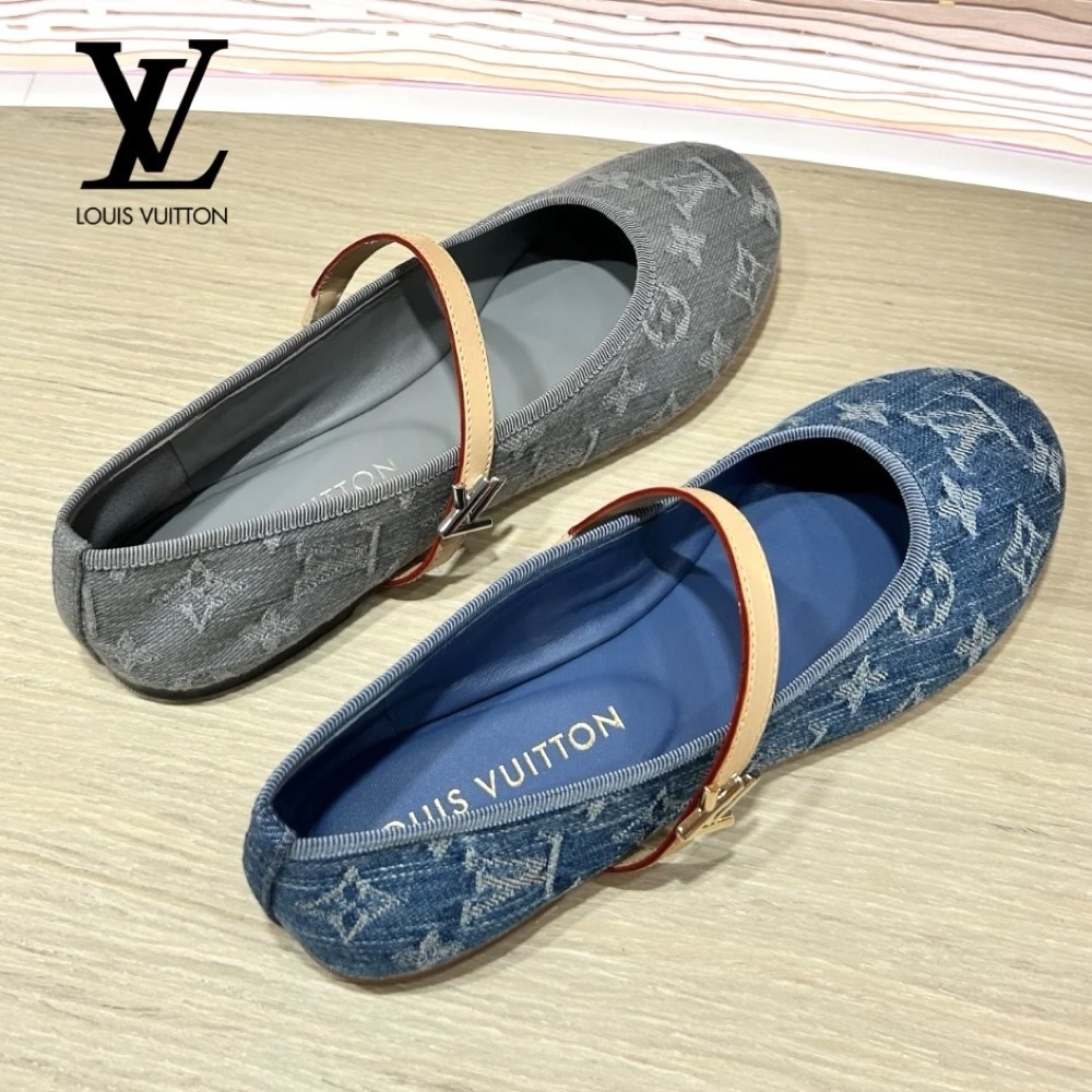 フェミニンなデザイン☆【LOUIS VUITTON】ロミーバレリーナ