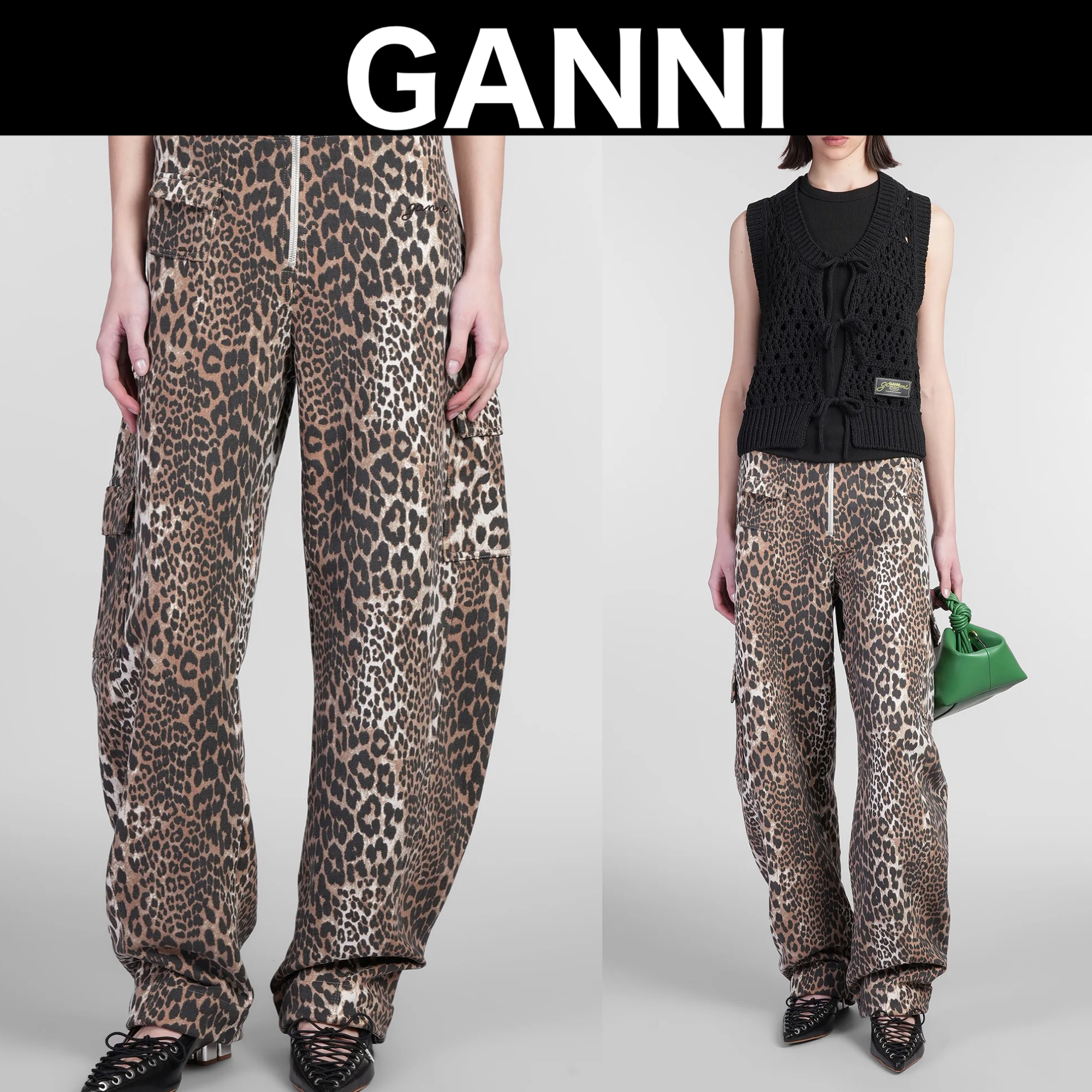 GANNI♡ アニマリエコットンのパンツ