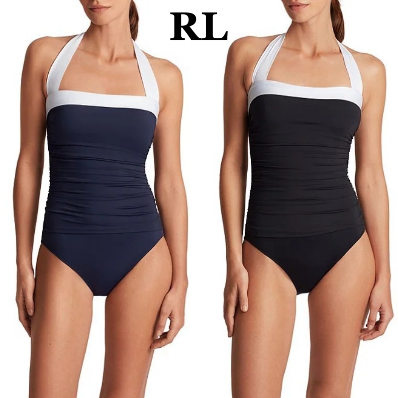 RALPH LAUREN☆Bel Aire シャーリング リムバンドゥ ワンピース