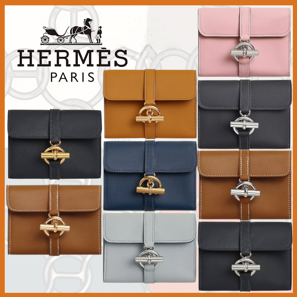 【カラー豊富♪プレゼントにも最適☆】HERMES Glenan ミニ財布