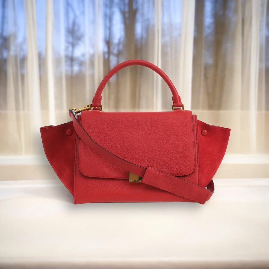 VINTAGE●CELINE●セリーヌ レザーペイン トートバッグ