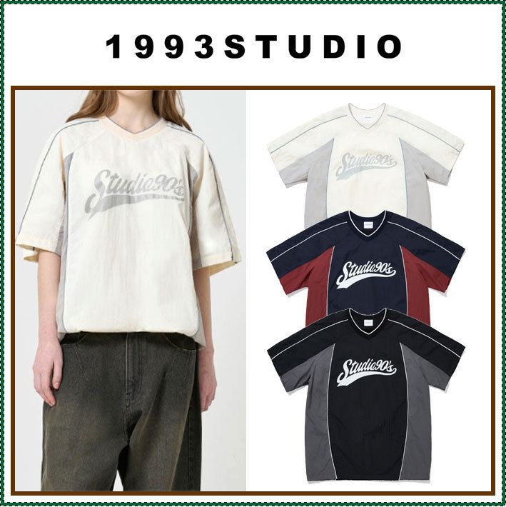 【1993studio】 Authentic Nylon Short Sleeve Piste / 追跡付