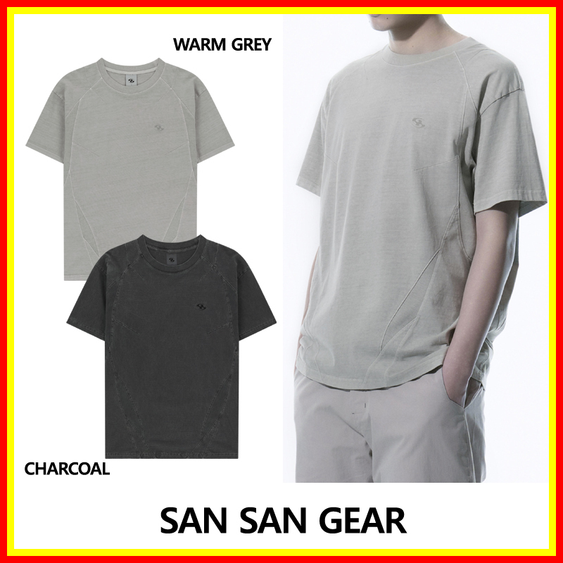 [SAN SAN GEAR] FADED WASHING T-SHIRT /追跡付