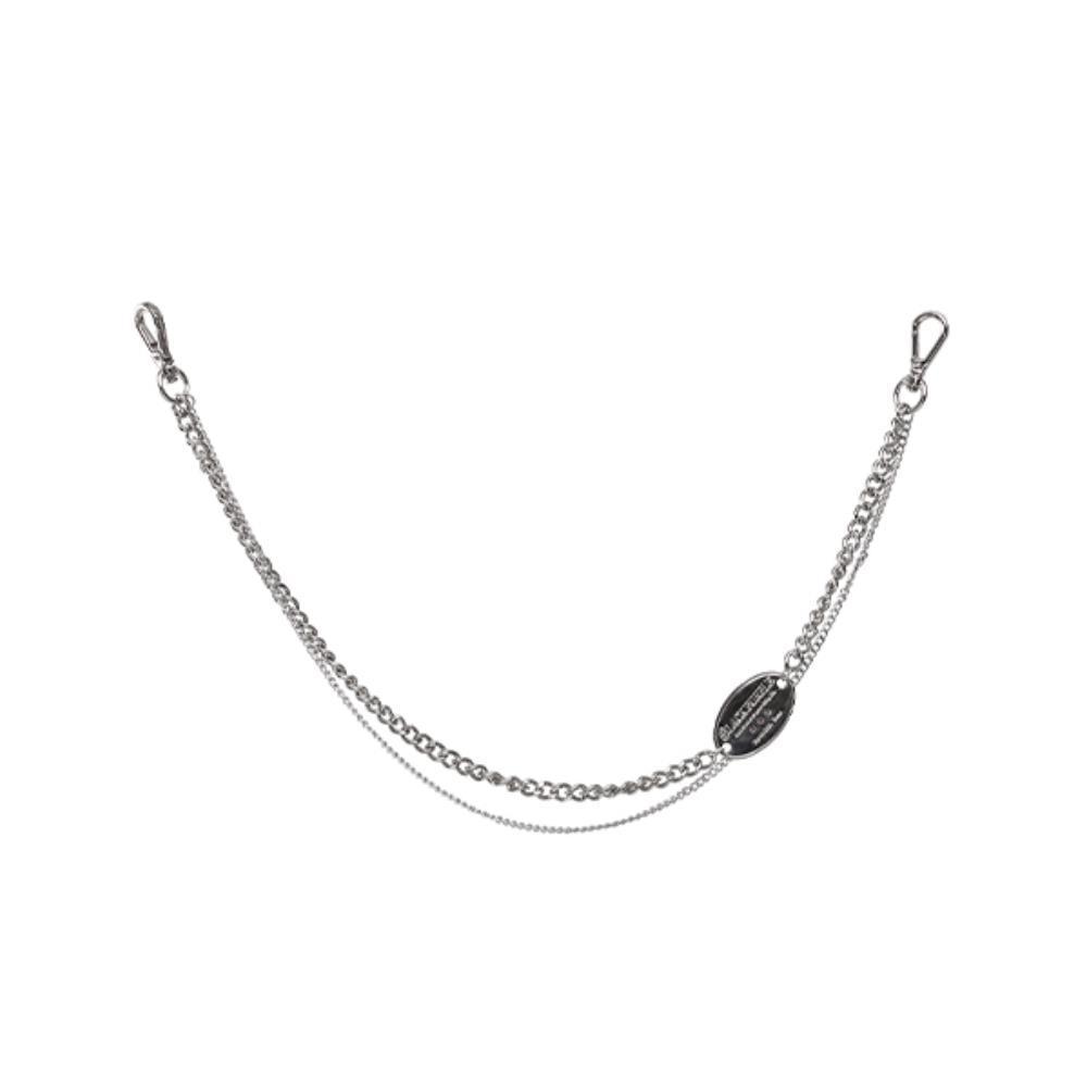 ★BLACKPURPLE★ Naming Chain NecklaceSilver