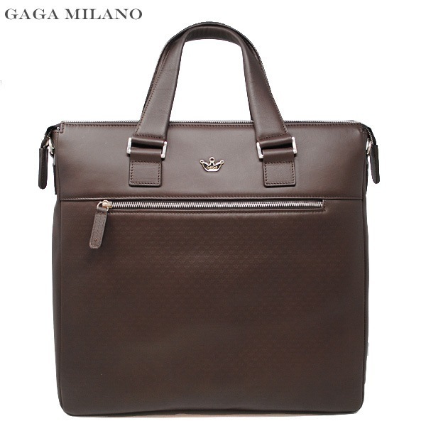 GaGa MILANO ショルダーバッグ B08DB Brown