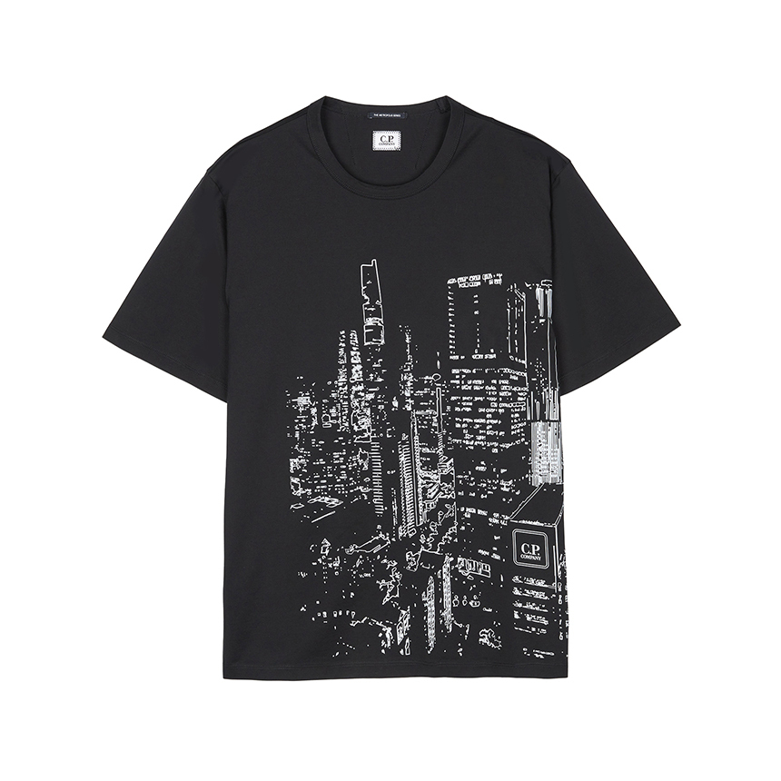 CP COMPANY メンズ 半袖Tシャツ 18CLTS044A 006370W 999