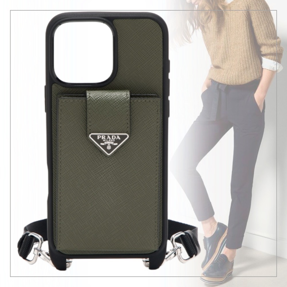 《大人シンプル》【PRADA】iPhone 16 Pro Max ケース カバー