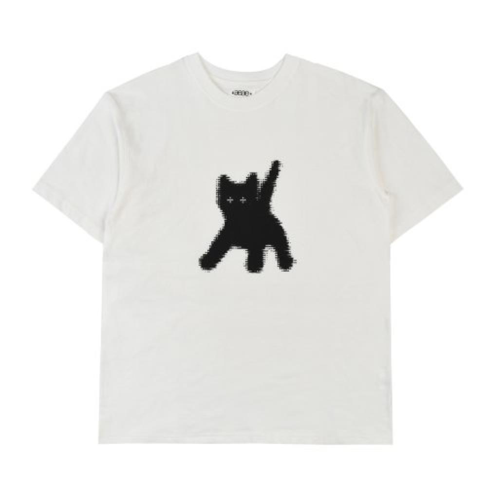 Tシャツ・カットソー AEAE FLASHED CATS EYE TSHIRTS UNISEX A232UTS08WH