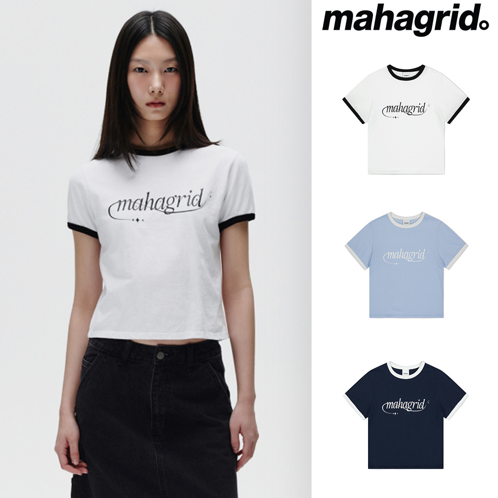 【mahagrid】25SS★ SHOOTING STAR RINGER TEE