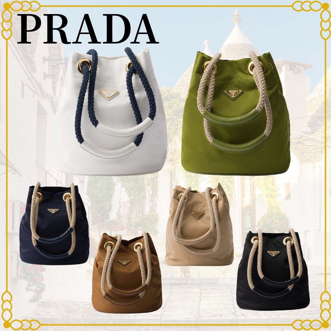 新作☆直営店 PRADA マリーナ Re-Nylon S バケット バッグ