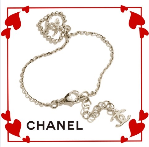 ハート♡【CHANEL】25P ブレスレット
