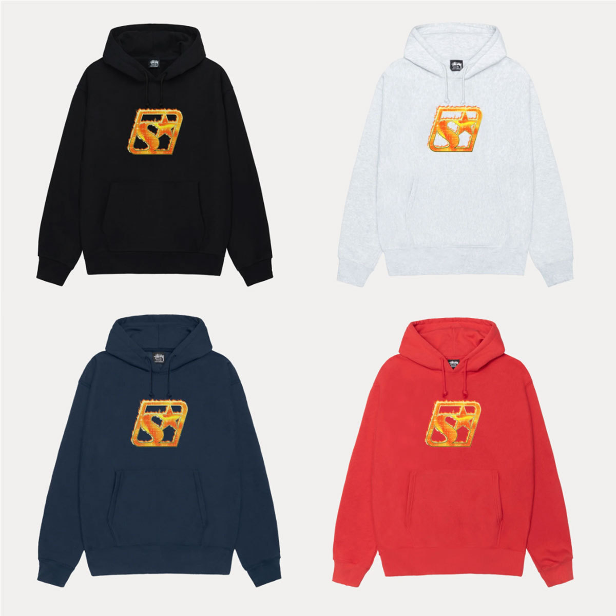 パーカー・フーディ STUSSY BLAZE HOODIE 5FT1159