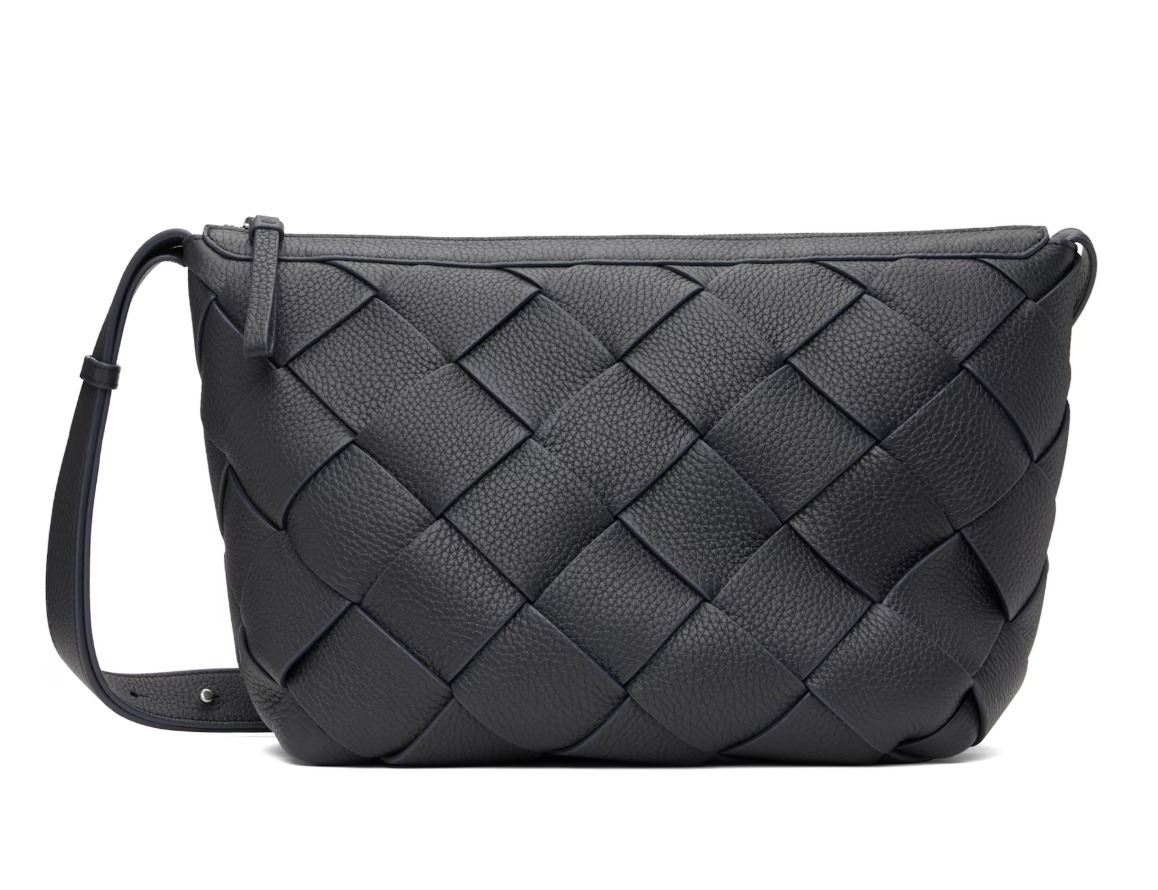 Bottega Veneta ネイビー ミディアム Diago バッグ