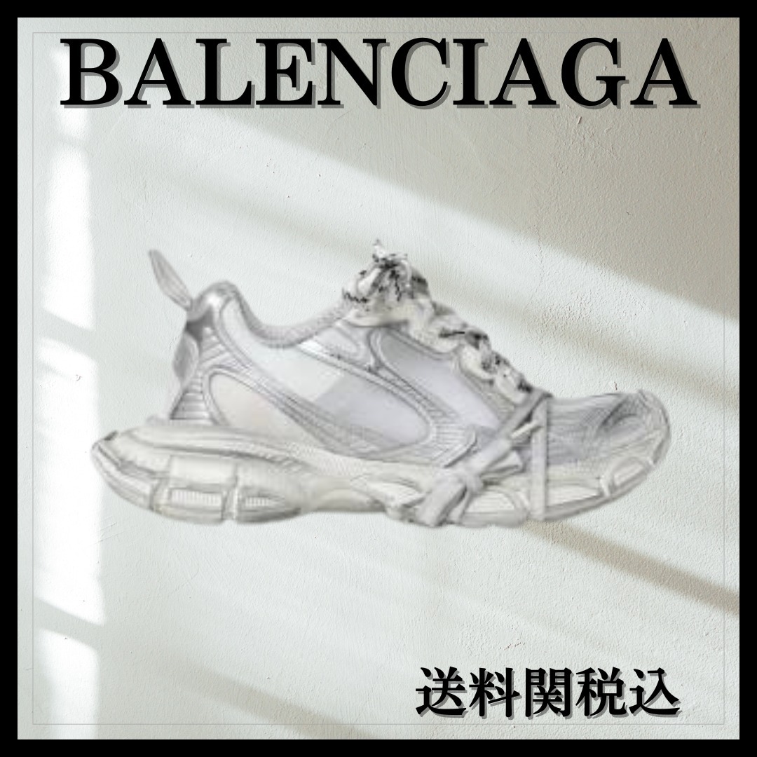 【国内発送】BALENCIAGA ホワイト 3xl スニーカー