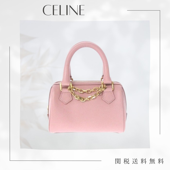CELINE セリーヌ ハンドバッグ ショルダーバッグ ピンク