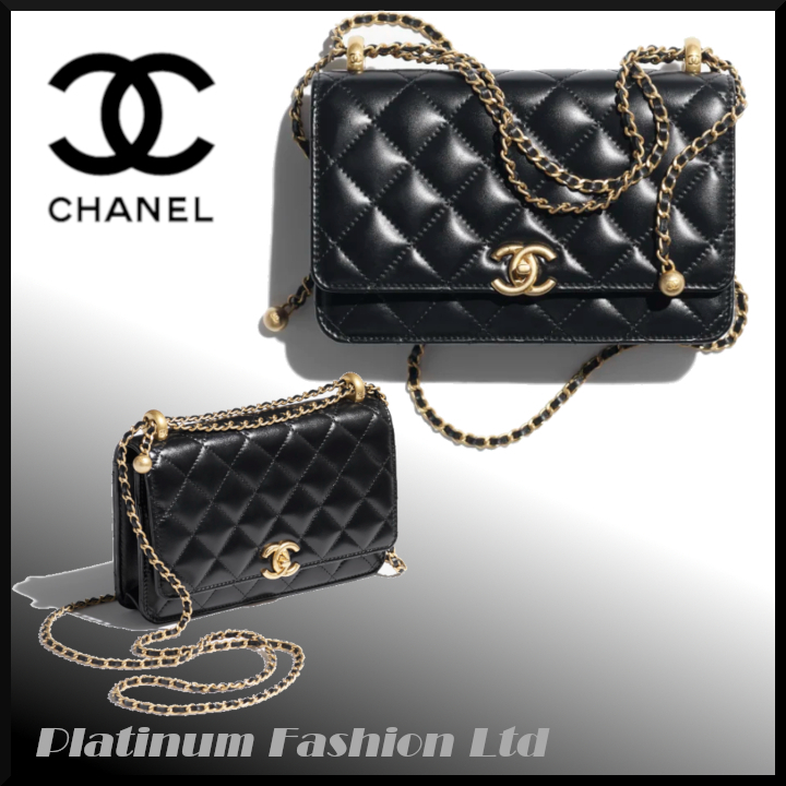 エレガント◆送料込♪【CHANEL】25SS ウォレットオンチェーン