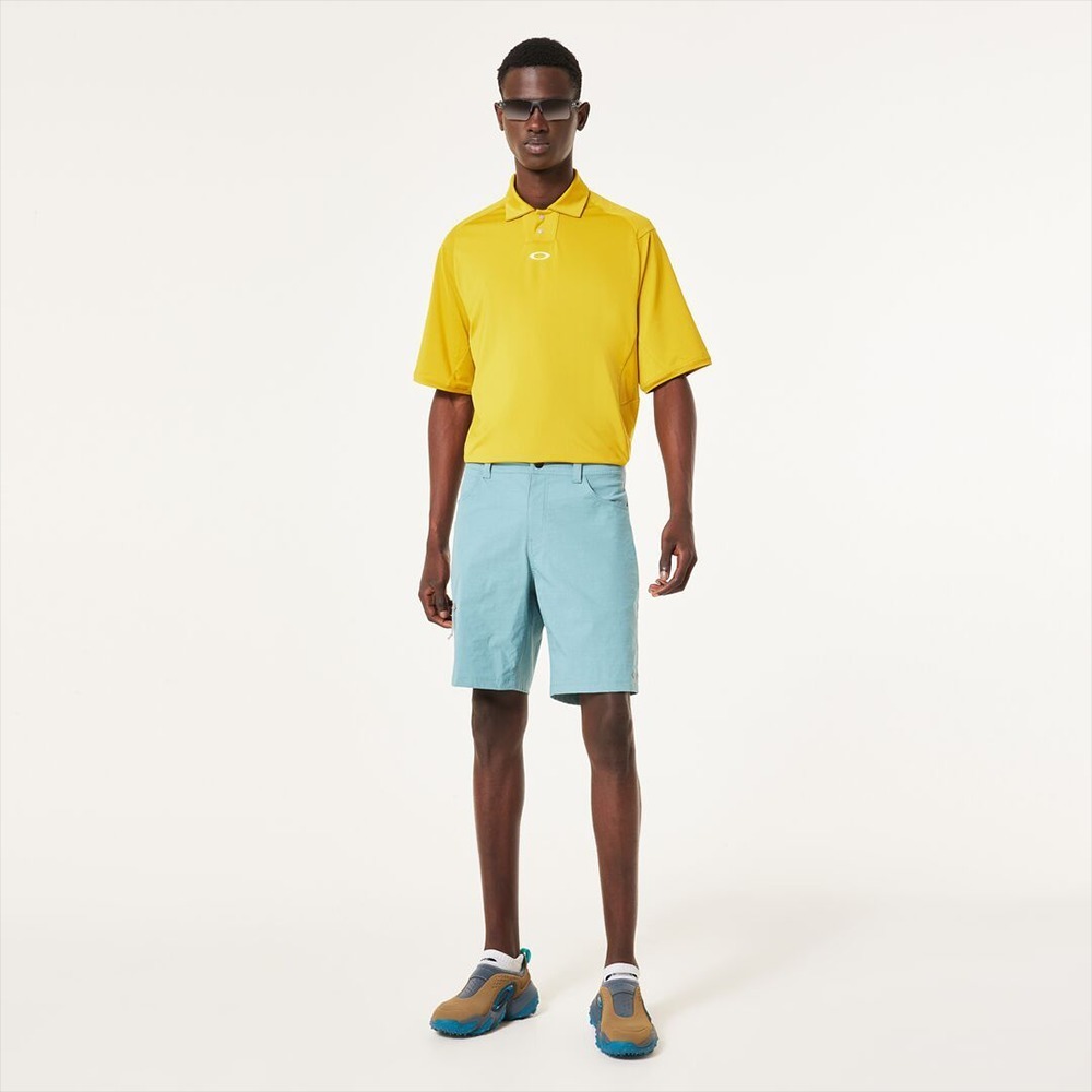 【OAKLEY】25ss REDUCT C1 ポロシャツ OAKLEY REDUCT C1 DUALITY Men's Polo Shirt - Uniform Grey