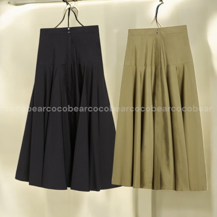☆MaxMara Studio☆[オクシーリア] コットン ポプリンスカート