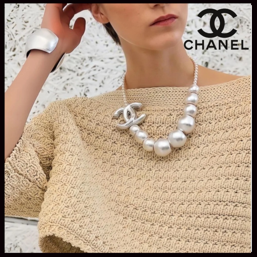 【パールがエレガント♪】 CHANEL ネックレス