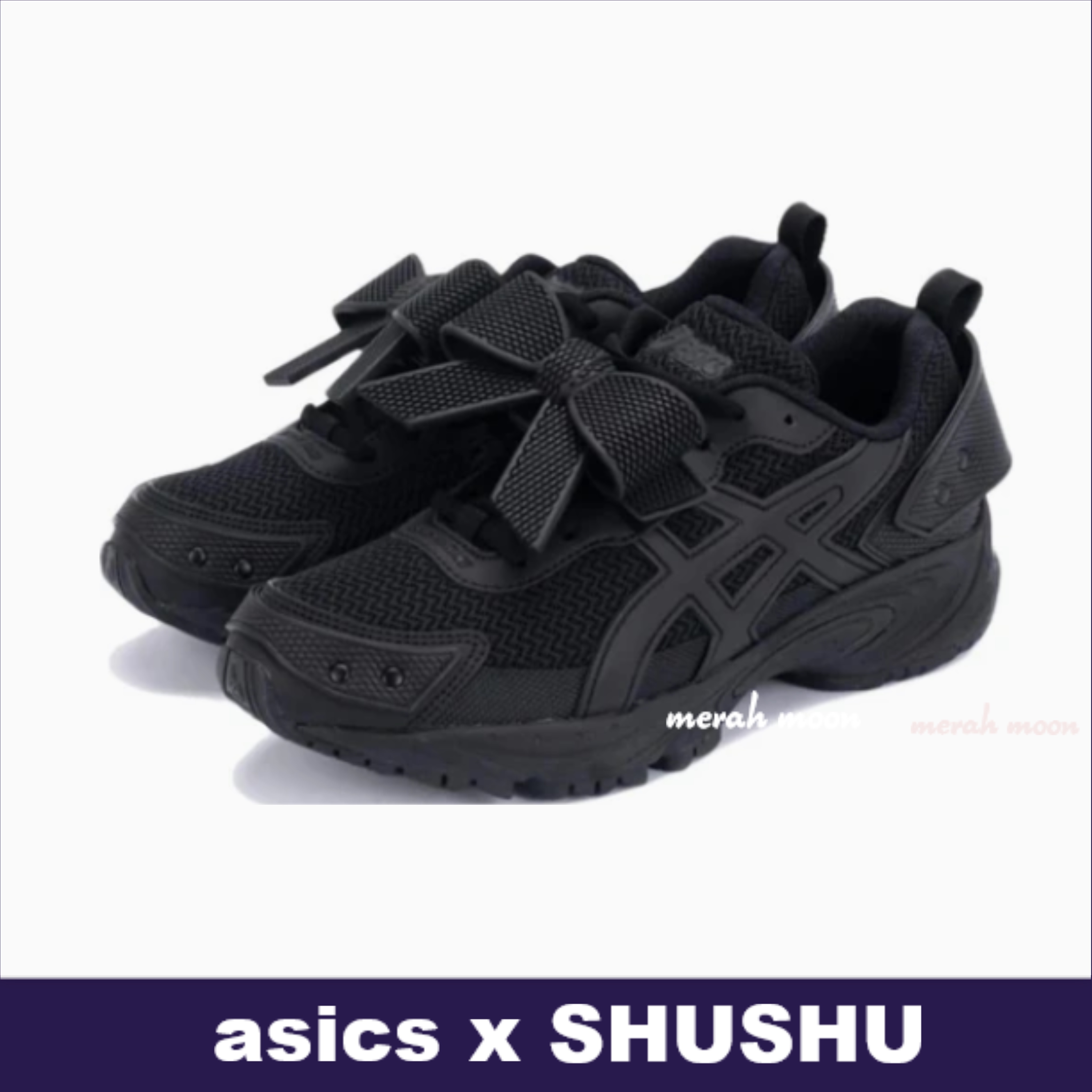 asicsx SHUSHU【ファッションとスポーツの両面で活躍☆ Black 】
