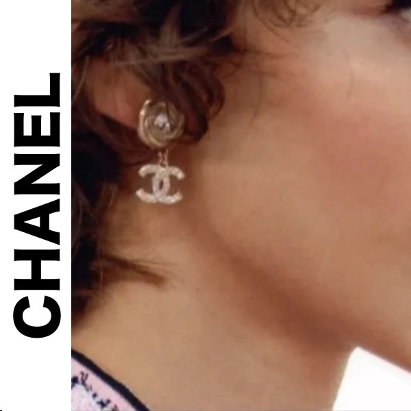 《25S》CHANEL 国内発送 CCマークピアス